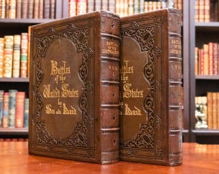 1858 Battles of the United States by Sea & Land American Revolution Indian Wars