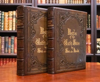 1858 Battles of the United States by Sea & Land American Revolution Indian Wars