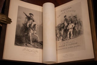 1858 Battles of the United States by Sea & Land American Revolution Indian Wars