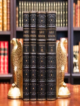 Item #500 1840 The Family Expositor by Philip Doddridge Spurgeon Recommended Fine Leather. Philip...