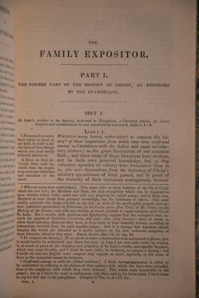 1840 The Family Expositor by Philip Doddridge Spurgeon Recommended Fine Leather