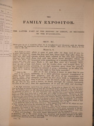 1840 The Family Expositor by Philip Doddridge Spurgeon Recommended Fine Leather