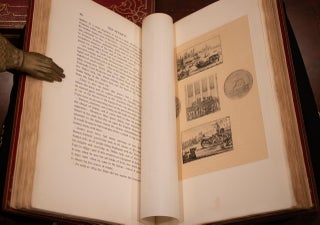 1902 The Stuarts Fine Leather Folio Bindings 15" Tall Limited Signed by Author