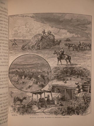1882 Our Western Empire Pioneers Indian Wars Massacres Illustrated Fine Binding