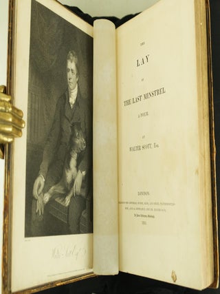 1805-1811 Works of Walter Scott 5 Titles Bound in 2 Volumes all 1st Edition