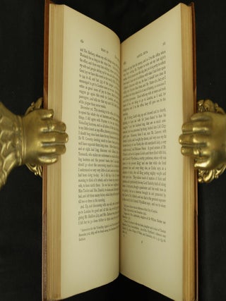1912 The Diary of Samuel Pepys-10 Vols-Fold Outs Leather Bound by Bickers & Son