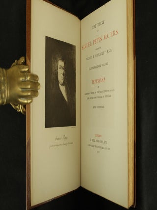 1912 The Diary of Samuel Pepys-10 Vols-Fold Outs Leather Bound by Bickers & Son