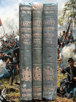 Item #541 Rare 1862 Infantry Tactics Civil War Soldier Manual Instructions for Skirmishers....
