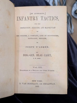Rare 1862 Infantry Tactics Civil War Soldier Manual Instructions for Skirmishers