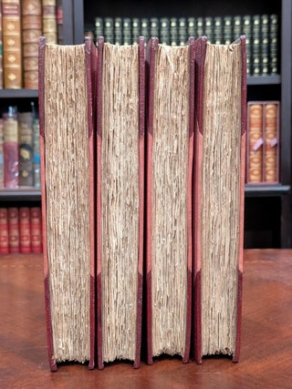 1895 Don Quixote of La Mancha Fine Leather Bindings Bound by Morrell Rare