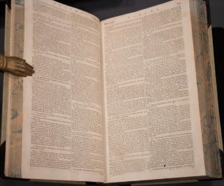 1786 Matthew Henry Exposition on the Old New Testaments Massive Folios 17" Tall