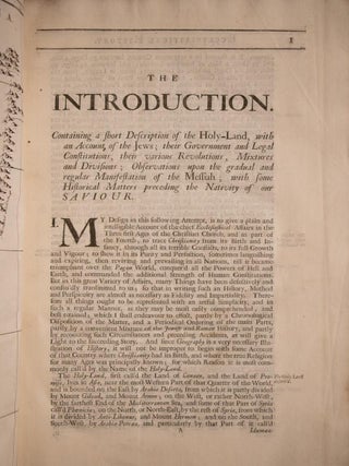 1702 Church History from Birth of Christ to Constantine Folio 14"Tall 1stEdition