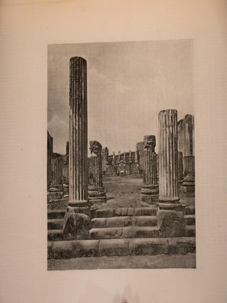 c1890 The Last Days of Pompeii Limited Edition Color Plates Fine Leather Binding