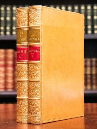 1841 The Life of Petrarch Fine Leather Binding First Edition Rare 184 Years Old