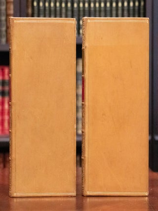 1841 The Life of Petrarch Fine Leather Binding First Edition Rare 184 Years Old