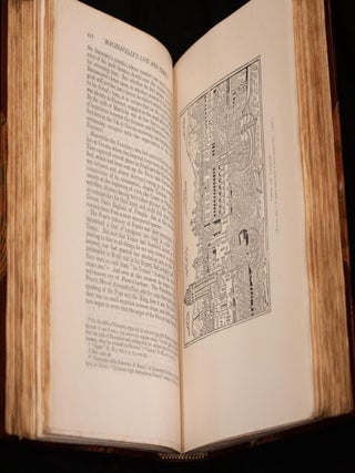 1898 The Life and Times of Niccolo Machiavelli Fine Leather Illustrated