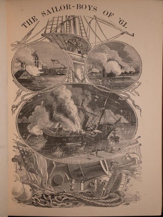 1888 The Sailor Boys of '61 Civil War Fine Binding Illustrated First Edition