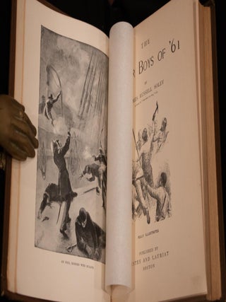 1888 The Sailor Boys of '61 Civil War Fine Binding Illustrated First Edition