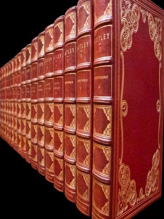1900 Writings of John Lothrop Motley Limited Edition Signed Document FineLeather
