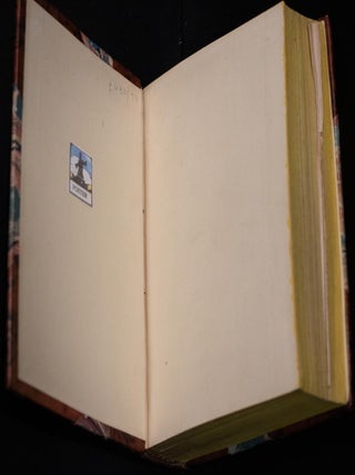 1749 A Voyage Round the World by George Anson Fine Leather Fold Out Maps