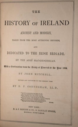 1886 The History of Ireland Ancient & Modern Fine Binding Illustrated