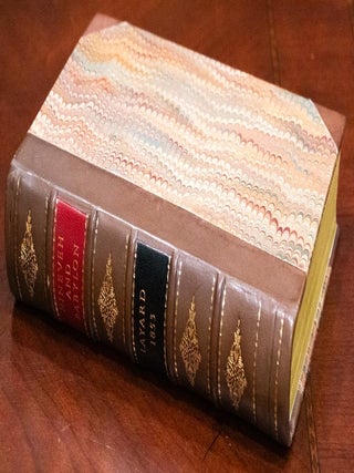 Item #625 1853 1stED Discoveries in the Ruins of Nineveh Babylon Fine Leather Illustrated. Austen...