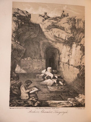 1853 1stED Discoveries in the Ruins of Nineveh Babylon Fine Leather Illustrated