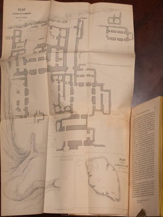 1853 1stED Discoveries in the Ruins of Nineveh Babylon Fine Leather Illustrated
