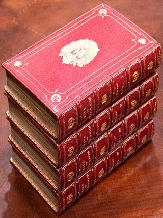 c1830 Life of Napoleon Bound by Bayntun Extra Illustrated Color Plates Documents