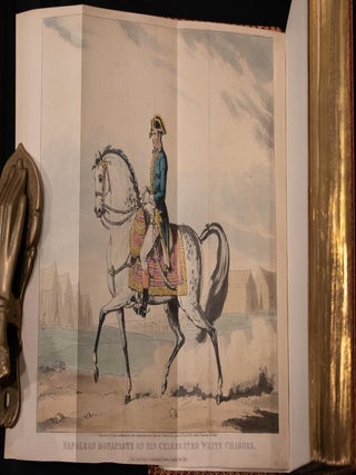c1830 Life of Napoleon Bound by Bayntun Extra Illustrated Color Plates Documents
