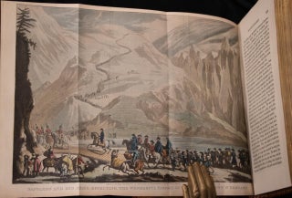 c1830 Life of Napoleon Bound by Bayntun Extra Illustrated Color Plates Documents