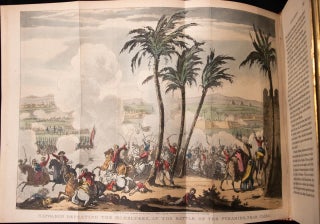 c1830 Life of Napoleon Bound by Bayntun Extra Illustrated Color Plates Documents