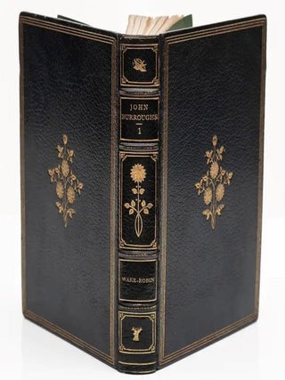 1904 The Writings of John Burroughs Fine Leather Signed Autograph edition