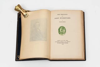 1904 The Writings of John Burroughs Fine Leather Signed Autograph edition