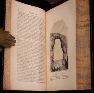 Rare 1857 The Great West Pioneers Indian Massacres Wars Illustrated Color Plates