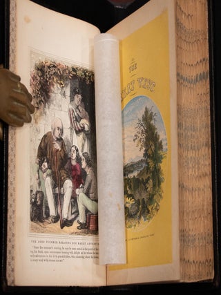 Rare 1857 The Great West Pioneers Indian Massacres Wars Illustrated Color Plates