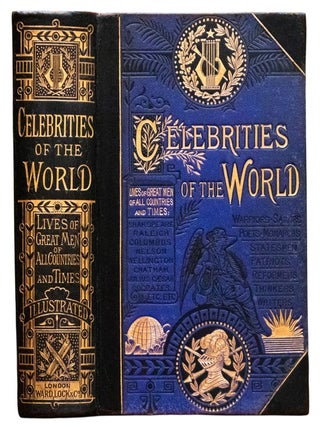 Item #654 c.1890 Celebrities of the World Fine Leather Binding Illustrated Great Condition. H. W....