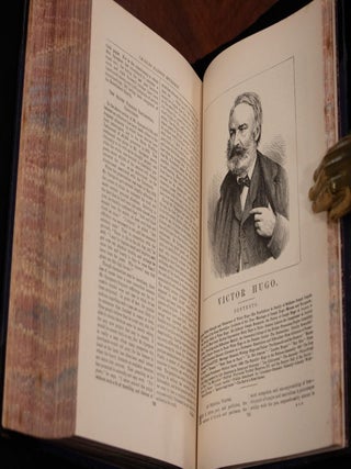 c.1890 Celebrities of the World Fine Leather Binding Illustrated Great Condition