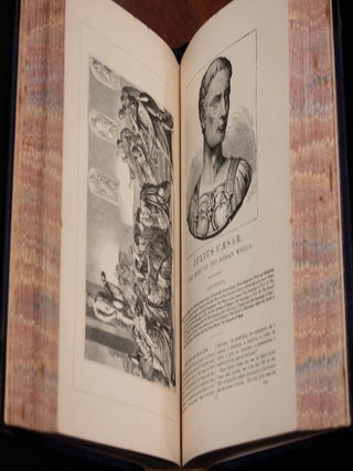 c.1890 Celebrities of the World Fine Leather Binding Illustrated Great Condition