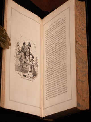 1852 Life Adventures & Travels in California Fine Leather Illustrated Rare
