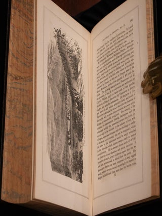 1852 Life Adventures & Travels in California Fine Leather Illustrated Rare