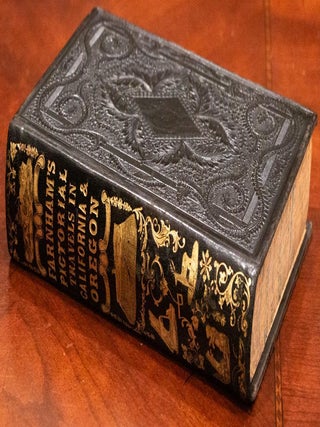 1852 Life Adventures & Travels in California Fine Leather Illustrated Rare