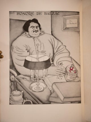 1928 Honore De Balzac DROLL STORIES Signed by Publisher Limited Edition 10" Tall