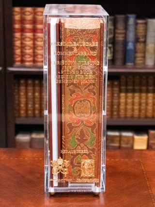 Medieval Medicine Book of Christoph Wirsung Renaissance Middle Ages 13" Tall