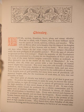 1884 1stED Types From Spanish Story Fine Leather Binding by Fazakerley Bindery