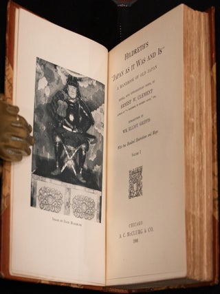 1906 Japan As It Was and Is First Edition Fine Leather Bindings Illustrated