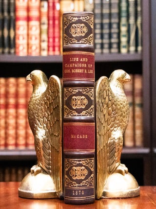 Item #689 1870 Life & Campaigns General Robert E Lee 1st Edition Fine Leather Illustrated. James...
