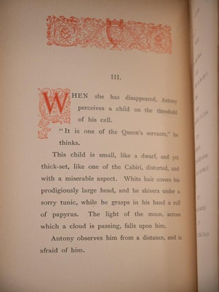 1895 The Temptation of Saint Antony Fine Binding Illustrated Rare First Edition