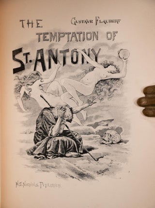 1895 The Temptation of Saint Antony Fine Binding Illustrated Rare First Edition