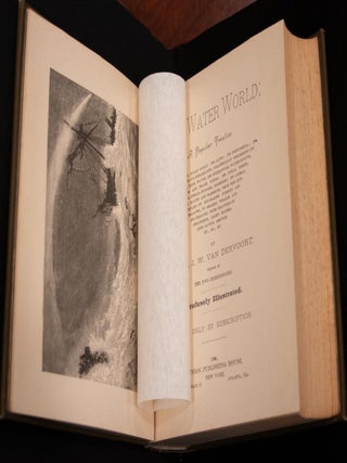 1886 The Water World Essex Whale Hunting Moby Dick Pirates Sea Monsters Fine